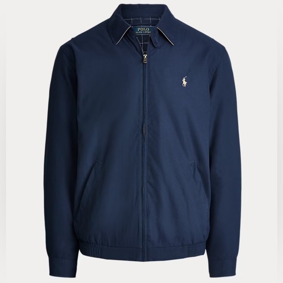 Polo Ralph Lauren Classic Navy Bi-Swing Zip Jacket Size XL Preppy Sporty - Picture 6 of 16